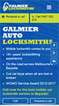 Mobile Screenshot of galmierlocksmiths.com.au